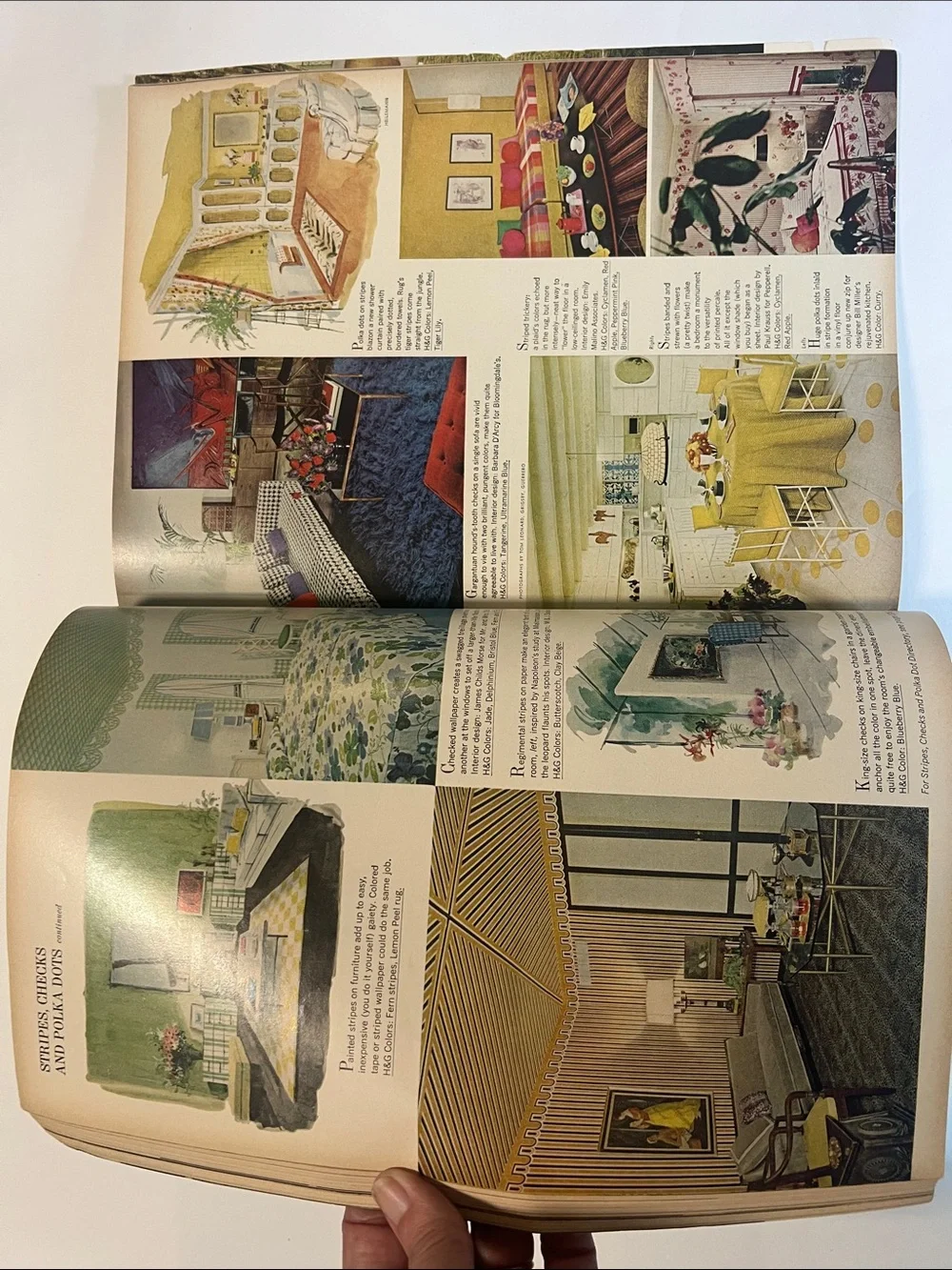 1965 Vintage  House & Garden Magazine decorating March 1965